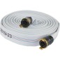 Tuyau flexible avec GEKA accouplement rapide, 15m-rouleau fil de polyster, 11/4"