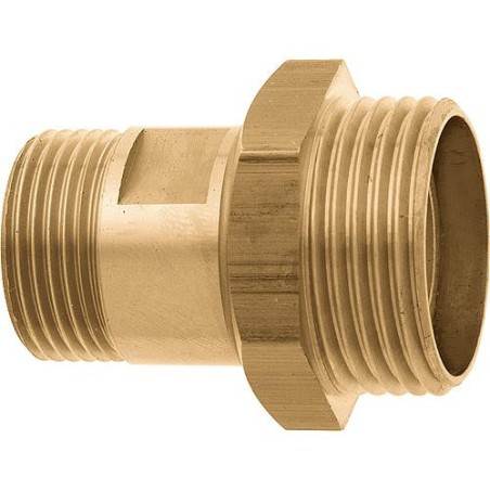 GEKA plus raccord filete "2000" male G1/2" x G3/4",MS, pivotant