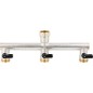 Robinet d'arret triple ecrou DN25(1")x male DN25(1") laiton nickele