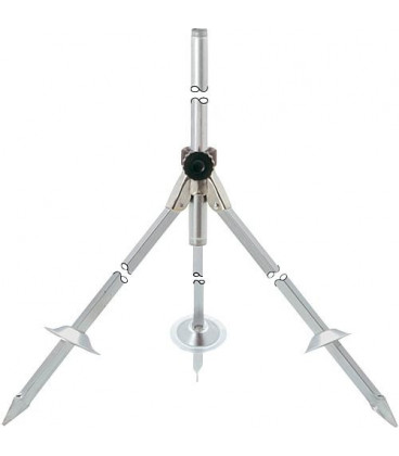 Trepied, acier zinguee convient pour arroseur 92 068 84 + 92 068 85