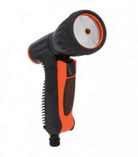 Pistolet d'arrosage poignee souple, avec 4 modes de jet