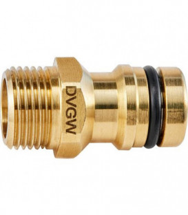 Geka plus fiche du connecteur "eau potable" male G3/4", MS, DVGW
