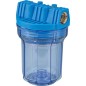 Pot de fltre FP2 DN25 (1") transparent, longueur 5"