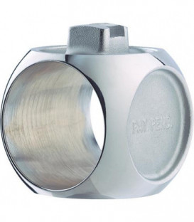 V.a boisseau spherique R950W Dado, DN40 (11/2") femelle Laiton nickele / poignee levier
