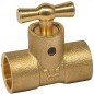 Raccord laiton froit avec butée 18 x 18 mm