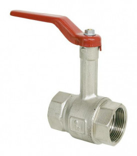 Vanne a boisseau spherique PN 16 Passage integral, rallonge de broche R11/2" intern"