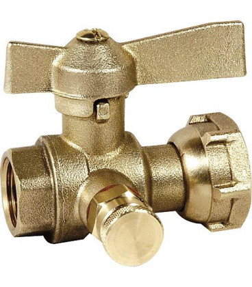 vanne d'arret droite avec écrou chapeau 3/4" femelle x 3/4" chapeau vanne d'arret droite avec écrou chapeau 3/4" femelle x 3/4" chapeau