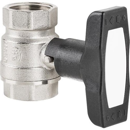 Robinet spherique T-isolation Type fileté, DN50 (2") femelle PN20, passage intégral