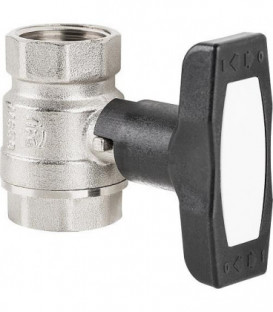 Robinet spherique T-isolation type fileté, DN25 (1") femelle PN20, passage integral