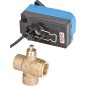 Robinet à boisseau spherique motorise 3/2 voies EMV 110 234/9FVO-K1" FF DN 25