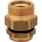 Raccord Flexiclic entrée DN 20, sorite 3/4" male joint plat