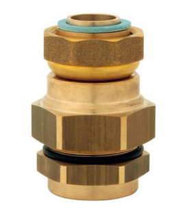 Raccord Flexiclic Entrée DN20, sortie 3/4" femelle joint plat