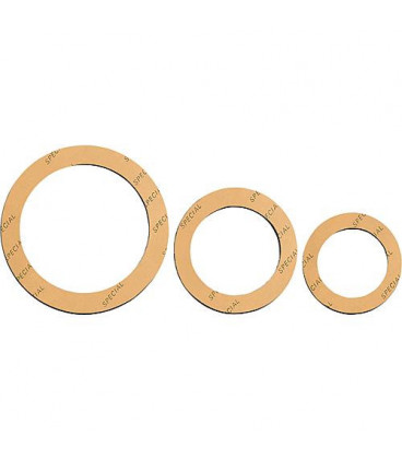 Joint de raccord special 3/4'' 27 x 38mm 2 mm d'epaisseur/jaune , 25 pcs