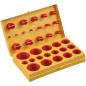 Boîte de joints toriques en silicone pour l´industrie contenu 407 pcs.