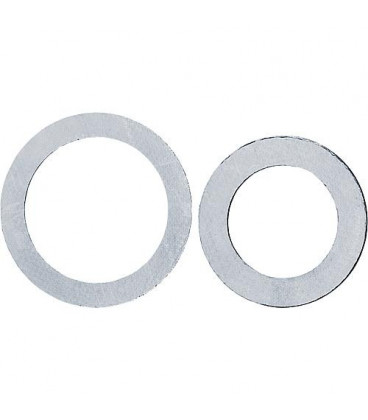 Joint de raccord en graphite 1/2" 24x34mm, epaisseur 2mm avec tole de support-emballage 10 pcs