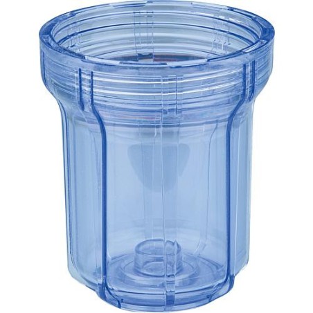 Pot de filtre de rechange FP 2 longueur 5", transparent