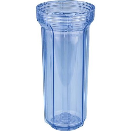 Pot de filtre de rechange FP 2 longueur 9 3/4", transparent