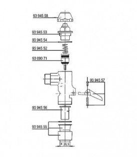 Embout de renforcement Benkiser complet pour modèles 828/832/833/845