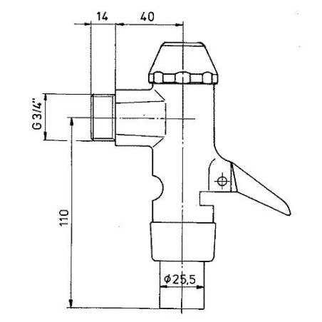 pièce détachée Benkiser 3 parties - 3/4" pour modèles 88/832/833/880/888/890/893