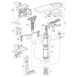 Suspension pour AP 140 reservoir chasse d'eau