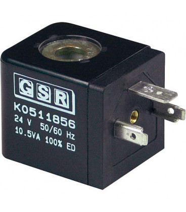 Bobine électrovanne de rechange 182 pour A51.21-25 et G040,230 V AC 14,5/10,5 VA