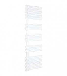Seche-serviette Design Garda H x L 1132x500mm couleur blanc RAL9016
