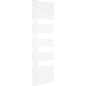 Seche-serviette Design Garda H x L 1132x600mm couleur blanc RAL9016