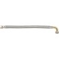 Flexible tressé KTW-A inox L 1500 mm 3/8" coude fem x fem