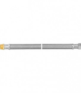 Flexible tressé KTW-A inox L 2000 mm 1/2" femxmale