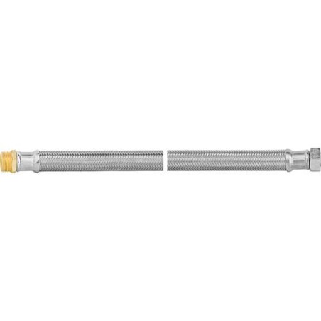 Flexible tressé inox L 800 mm 11/4" femxmale