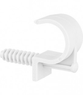 Fix-Ring diam. 25mm, 1 tuyau trou percé 8mm, UE   100 pcs
