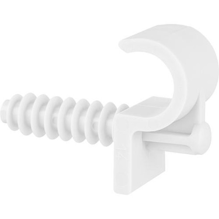 Fix-Ring diam. 14mm, 1 tuyau trou percé 8mm, UE   100 pcs
