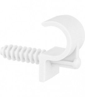 Fix-Ring diam. 18mm, 1 tuyau trou percé 8mm, UE   100 pcs