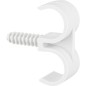 Fix-Ring diam. 22mm, 2-tuyaux trou percé 8mm, UE   100 pcs