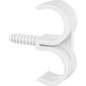 Fix-Ring diam. 28mm, 2-tuyaux trou percé 8mm, UE   50 pcs