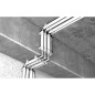 Clips de tube Steckfix plus envergure 15-16mm emballage   100 pieces