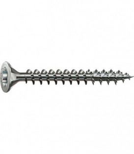 Vis a tete fraisée SPAX® inox A2 filetage plein T - STAR Plus diam. 5,0 x 70 mm, UE   100 pieces
