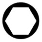 Vis tete hexagonale DIN 933 A2 filetée jusqu'a la tete diam. 8x80mm, UE   50 pcs