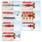 Chevilles polyvalentes TRI 5x31 emballage   100 pieces