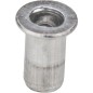 Ecrou a rivets aveugle type A6M4 Alu 6 x 10,5 mm Emballage   10 pieces