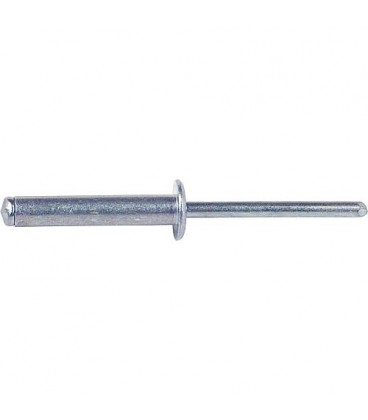 Rivet aveugle Nirosta standard Tete semi-bombée diam. 4x12mm, UE   500 pcs