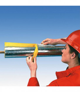 Isolation de tube Austroflex Alu diam. 35 mm Epaisseur   17 mm emballage   30 m