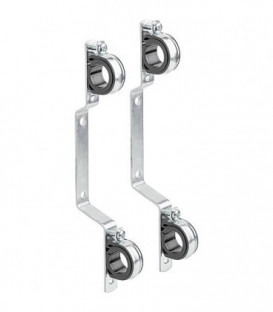 Fixation avec collier-Iso amovible pour repartiteur diam. 27mm, emballage   2 pieces