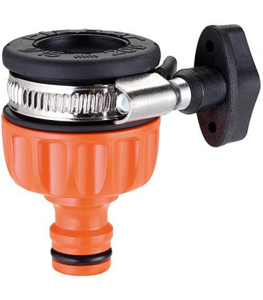 Prise d'eau voleuse-raccord robinet pour sorties plates D 15-20mm, avec bornes