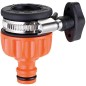 Prise d'eau voleuse-raccord robinet pour sorties plates D 15-20mm, avec bornes
