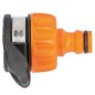 Prise d'eau voleuse-raccord robinet pour sorties plates D 15-20mm, avec bornes