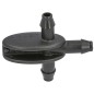 Piece T DN8(1/4") pour tuyau gouteur, emballage   10 pieces