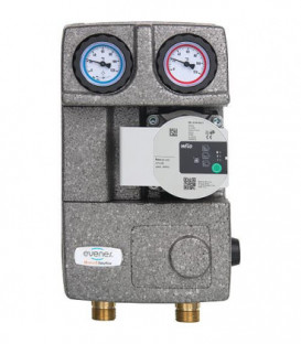Kit circuit de chauffage Easyflow DN20(3/4"), mélangeur 20-43°C, Wilo Para 15/6 SC