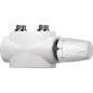 Heimeier Multilux 4-set service mono et bitube, 3/4", blanc RAL 9016
