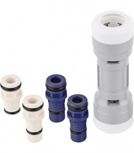 Connecteur enfichable manchon universel 25/26mm, pour tube multicouche